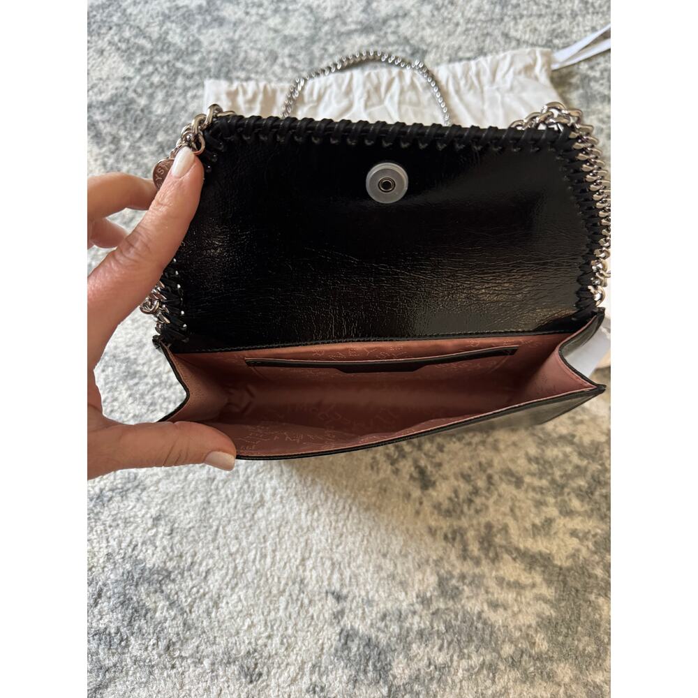 Stella McCartney Fabella Crinkle Faux Leather Crossbody Bag – NWT - Picture 7 of 11